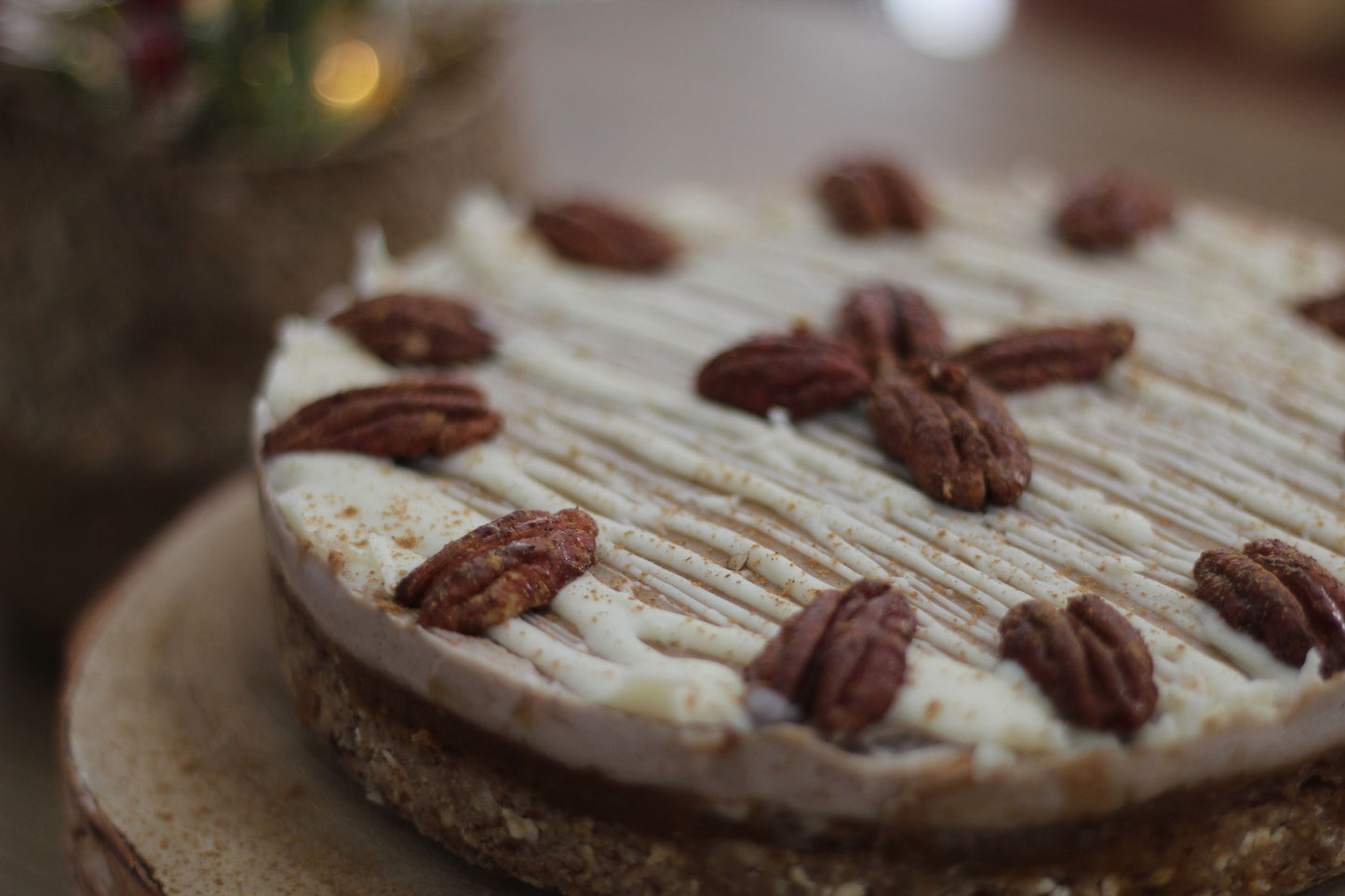 The Cinnamon & Pecan Roll Cake