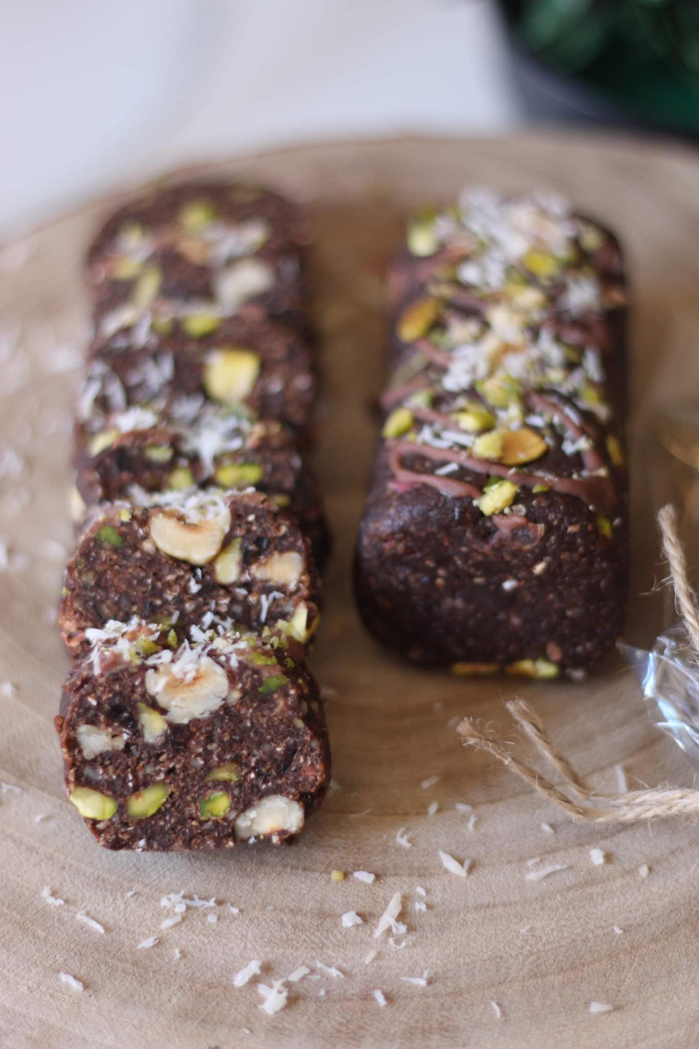 Chocolate & Hazelnut Log