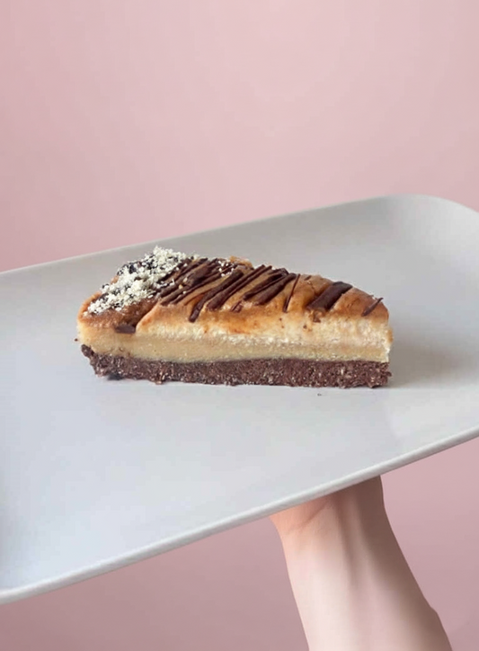 Protein Packed - Low Sugars - Millionaire's 'Shortbread' Cake