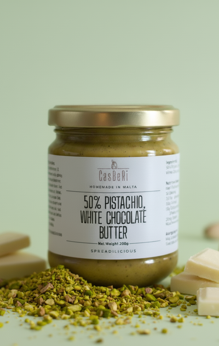 Pistachio & White Chocolate Butter