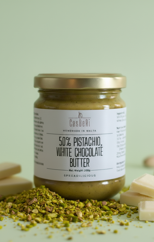Pistachio & White Chocolate Butter