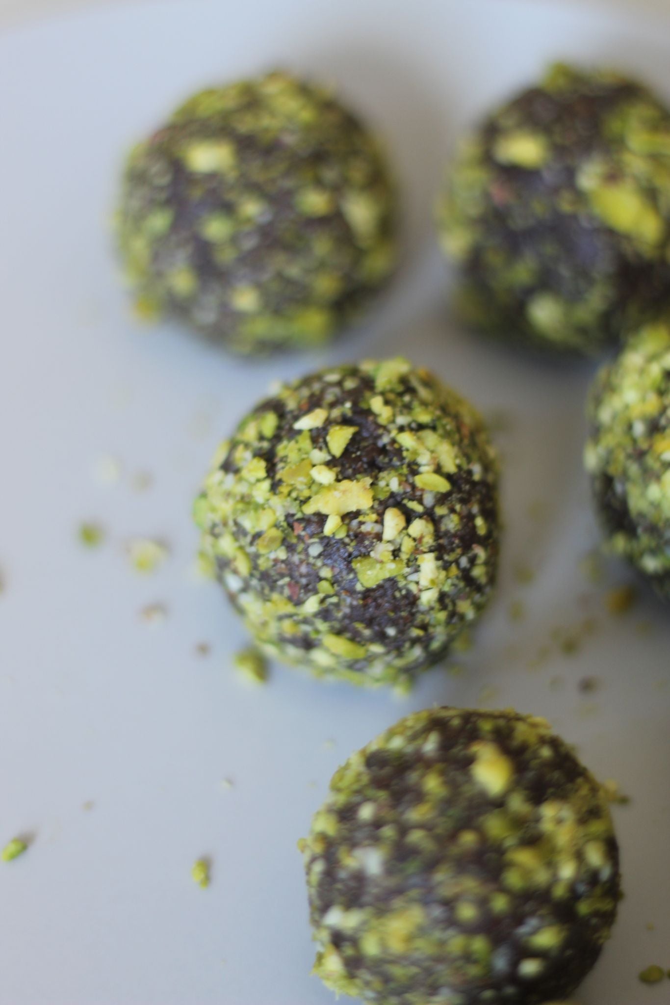 Pistachio Chocolate Truffles (Gluten Free)