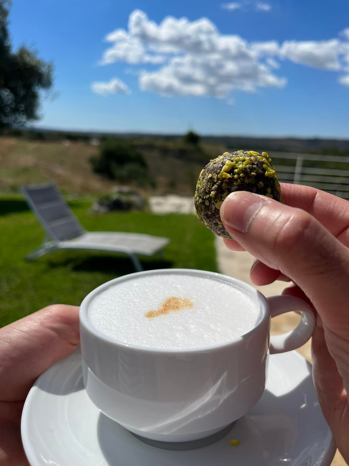 Pistachio Chocolate Truffles (Gluten Free)