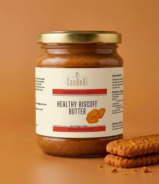 Healthy Biscoff Butter