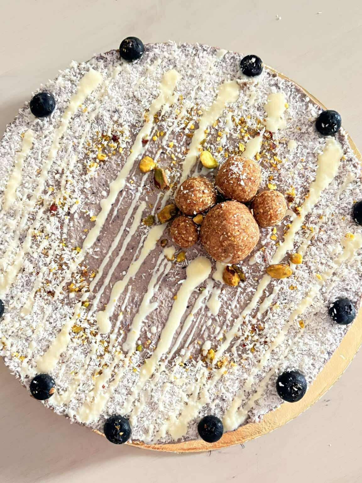 Vegan Blueberry Cake