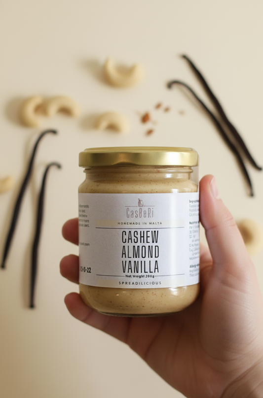 Cashew, Almond & Vanilla Butter
