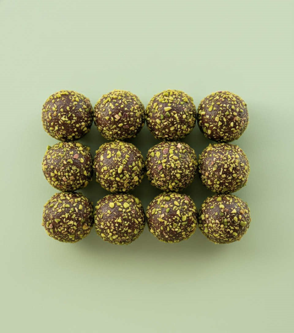 Pistachio Chocolate Truffles (Gluten Free)