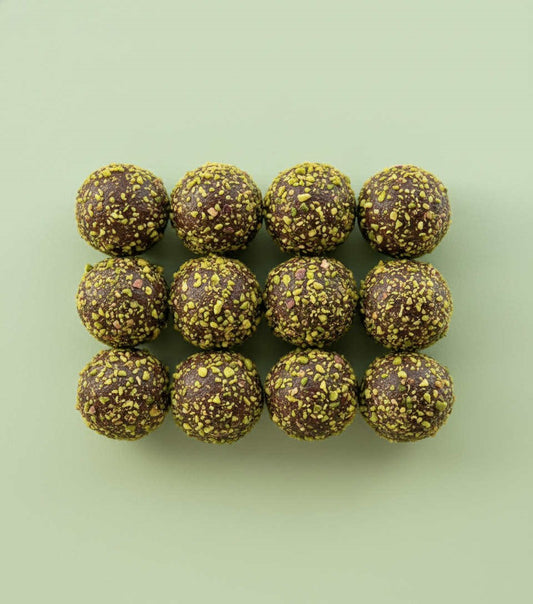 Pistachio Chocolate Truffles (Gluten Free)