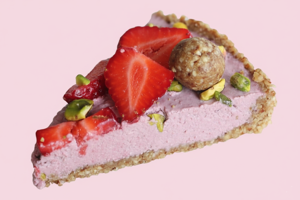 Vegan Strawberry Cake