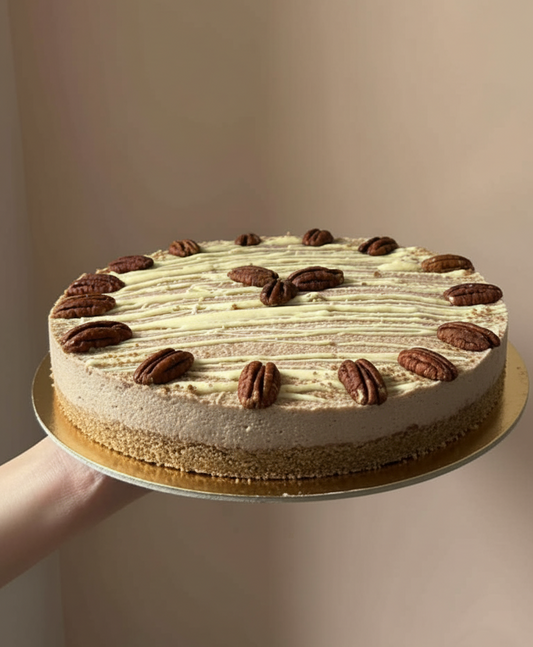 The Cinnamon  & Pecan Roll Cake