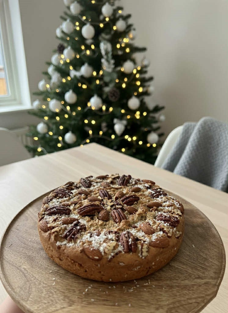 Diabetic Christmas Almond Cake