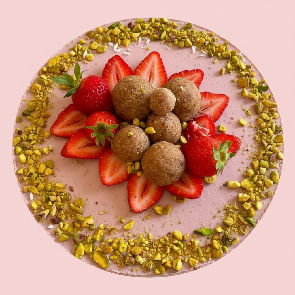 Vegan Strawberry Cake