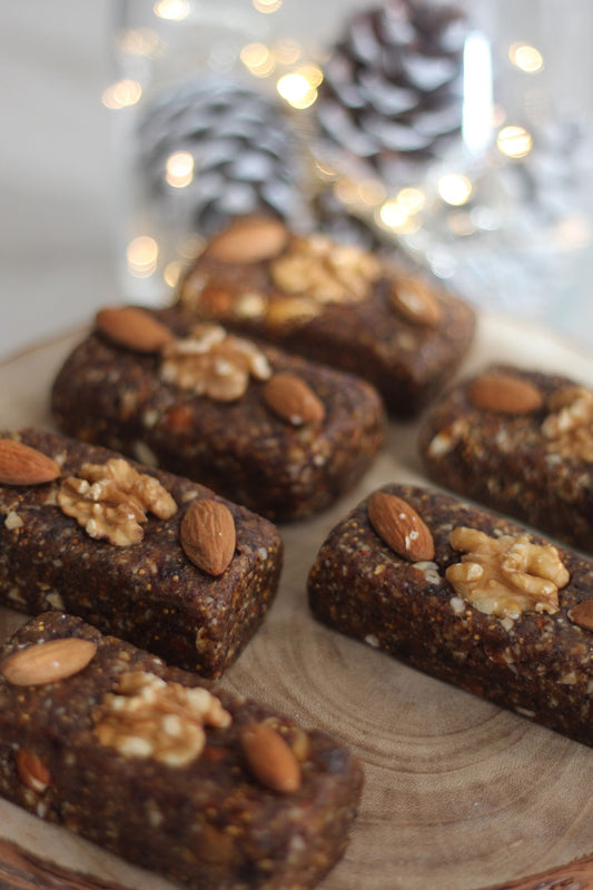 Raw Christmas Rich Fruit Log