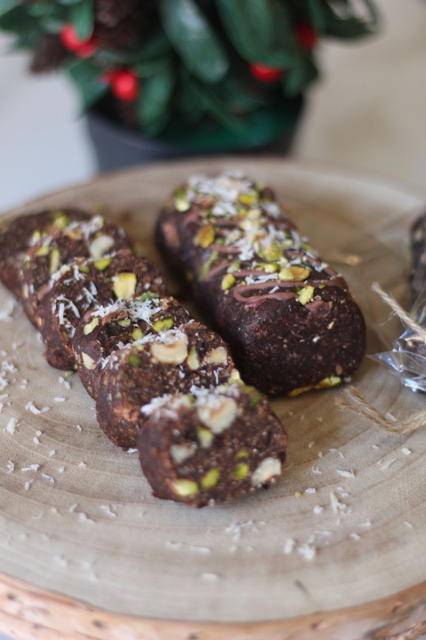 Chocolate & Hazelnut Log